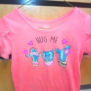 Wonder Nation Cactus " Hug Me" shirt